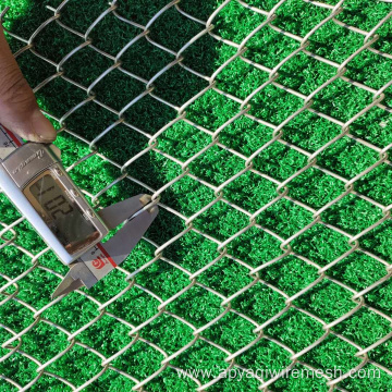 PVC Galvanized Vegetable Garden Chain Link Fence